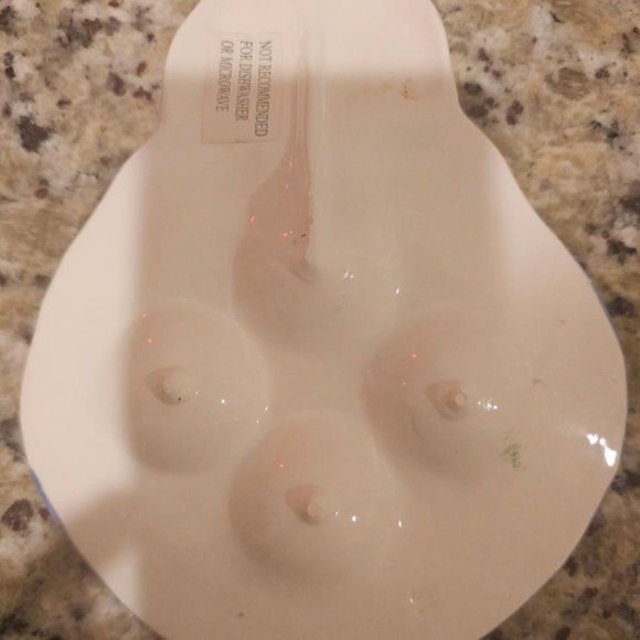 Very Cute Easter Bunny Egg Plate - Picture 3 of 3